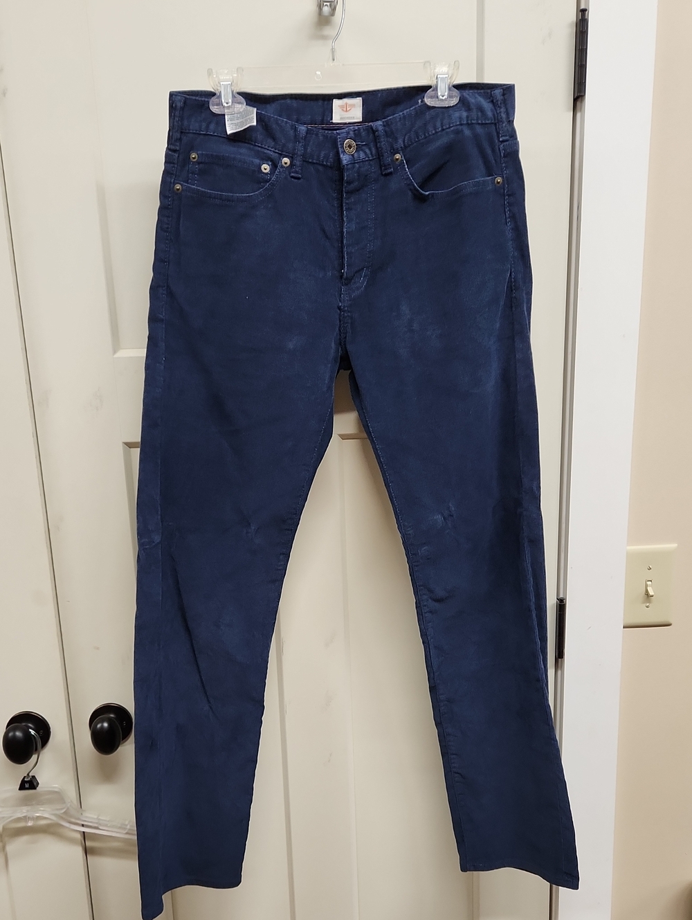 Dockers Men's Corduroy Pants in Navy Blue